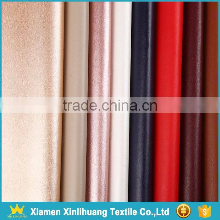 High Quality Eco Friendly Faux Leather Fabric Synthetic PU Leather for Furniture Sofa