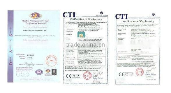 Hydro massage air jet massage outdoor spa hot tub