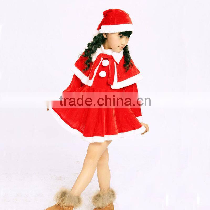 child christmas outfit clothing sets,cute little girls Christmas set 3 pieces set kids performance wear clothing