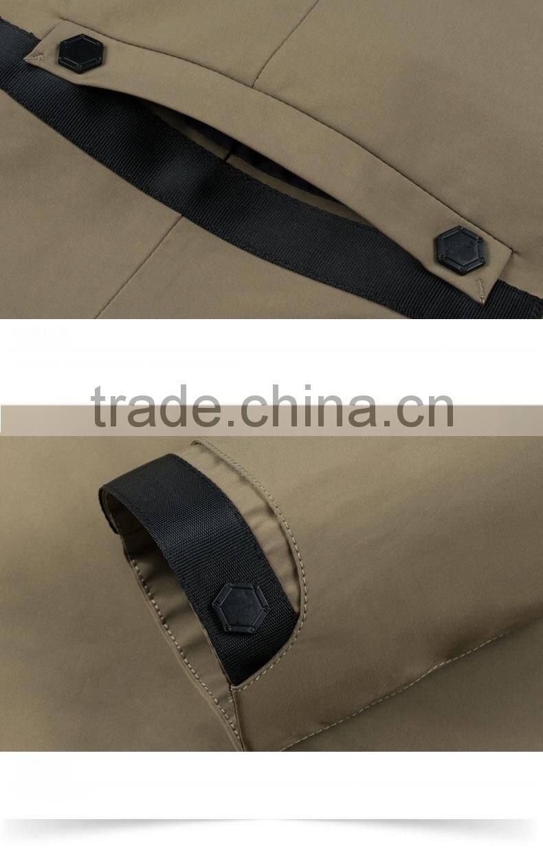 Wholesale Mens Mid Length Hoody Casual Coat Jacket With Contrast Trims