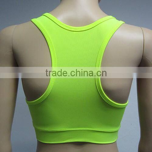 Cheap Custom Ladies Active Sports Wear TankTop Yoga Seamless Fitness Wear Gym Clothing