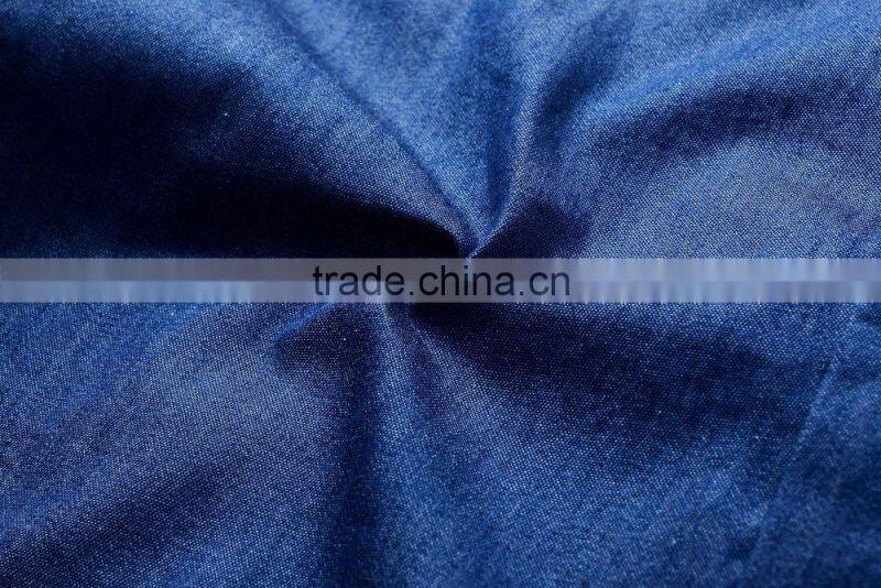 2016 Children wear spring quarter printed denim shirts