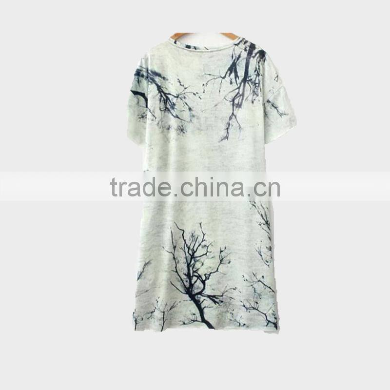 2015 Dongguan Ladies Jersey Dress