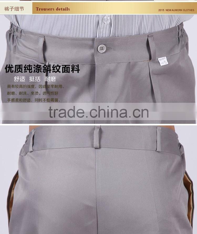 Juqian GZ workwear uniforms twill work clothes/workwear set /european work clothes