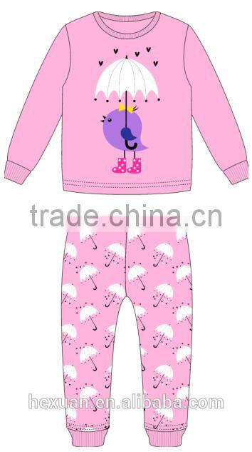 OEM or stocked designs childrens pajamas wholesale/pajamas wholesale