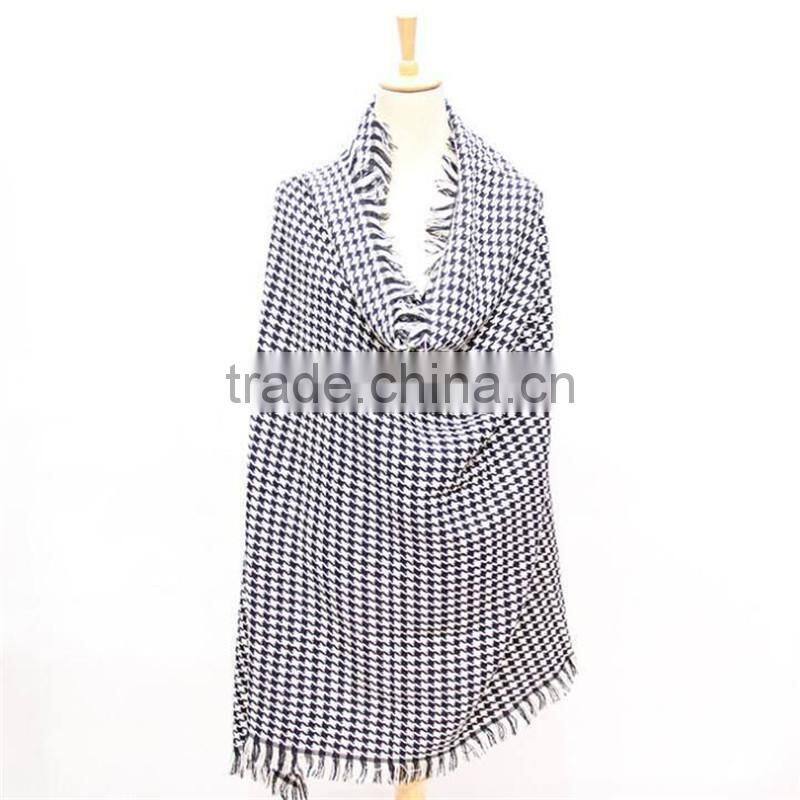 Wholesale women lovely mint Clover Scarf