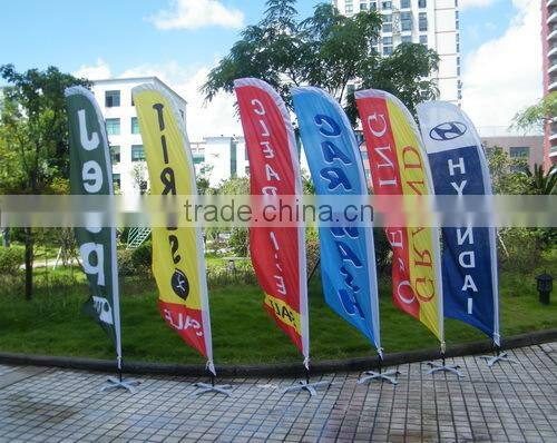 promotional advertising flying flag
