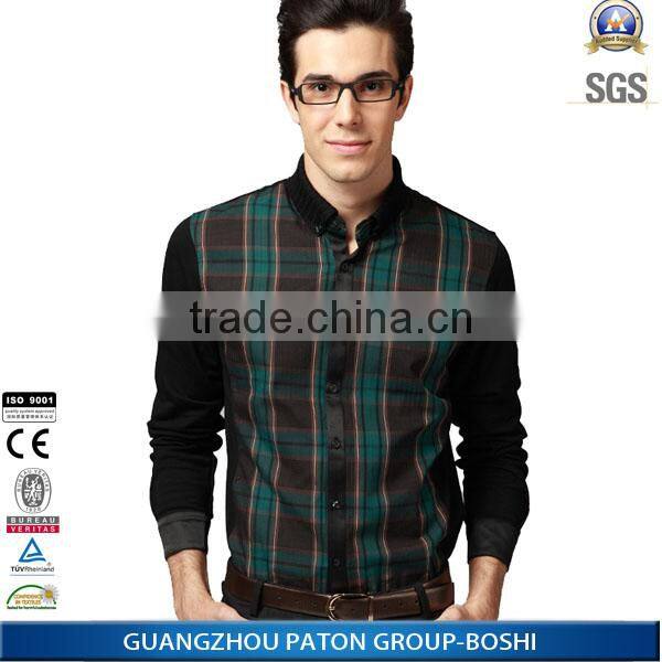 Latest Slim Fit Long Sleeve Plaid Shirts For Men Pictures Of Available Colors