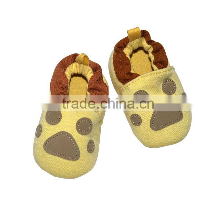 Cute dog footprint embroidered Baby shoes