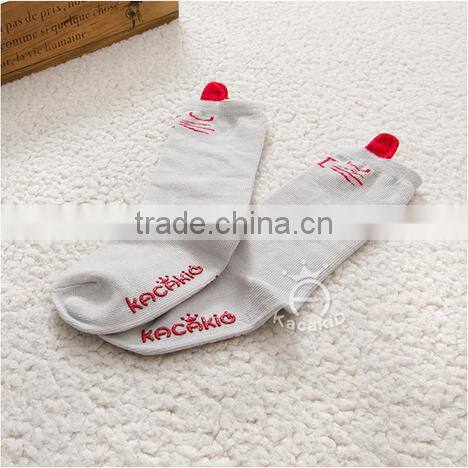 baby cute cotton socks, silicone print baby socks,baby socks