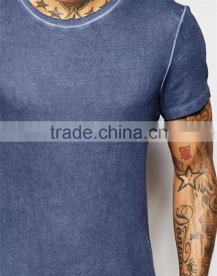 2017 Summer Guangzhou Shandao OEM 180g Cotton Spandex Short Sleeve Round Neck T Shirt Design