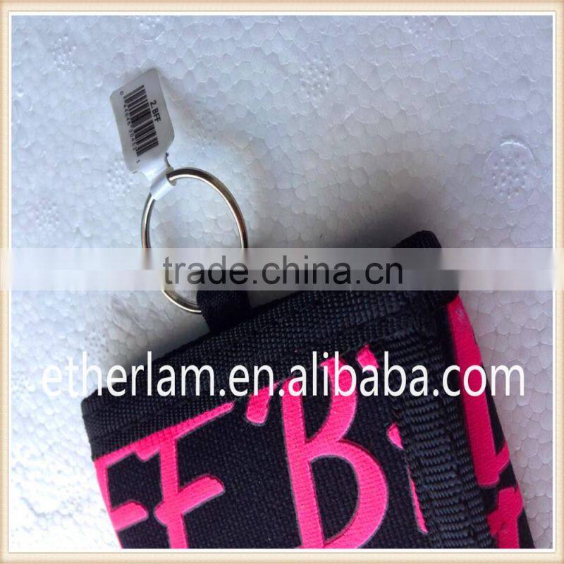 Custom cartoon design personalized kids wallet XWL0005-1