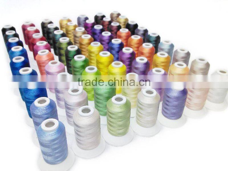 Polyester embroidery machine thread, home embroidery thread -- ideal for home machine and commercial thread