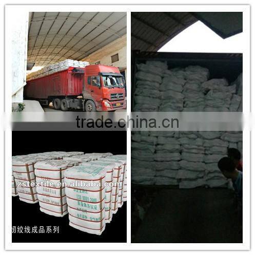 40/2 z twist polyester bright yarn for sewing thread in hank