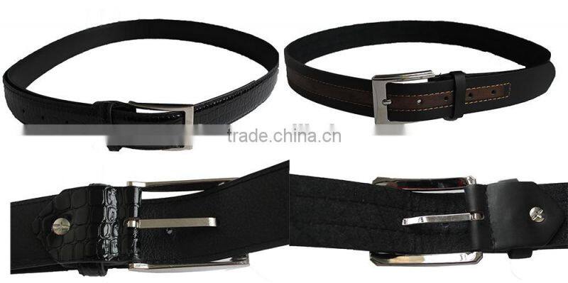 Customized durable Fashion PU Leather Belt Men outdoor sports belt