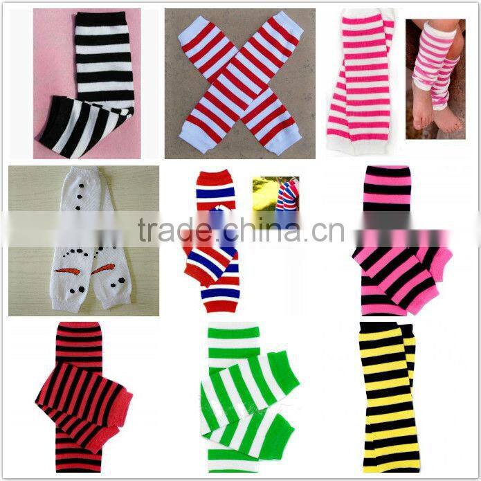 2014 baby leg warmers colorful dot pattern comfortable to baby skin