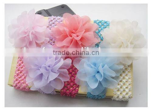 pretty lace bowknot baby hair bands