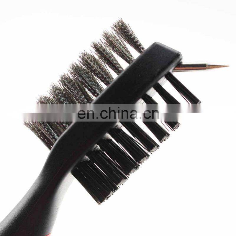 Novelty Golf Brush Clip Groove Ball Cleaner Cleaning Kit Tool