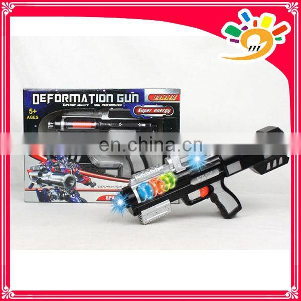 Boy gun toys , Plastic electric space toy gun with flashing light and music