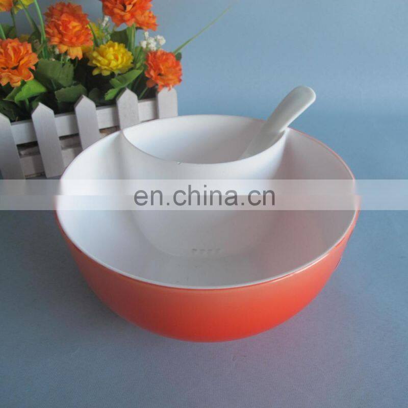 950ml round Plastic bowl with oil filter