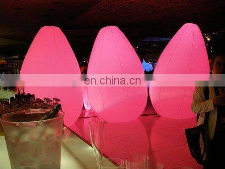 Lighting inflatable ball