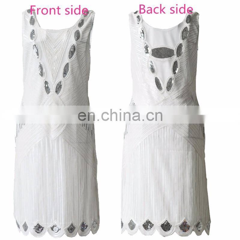 BestDance 1920'S style gatsby vintage look sexy sequins flapper dress OEM