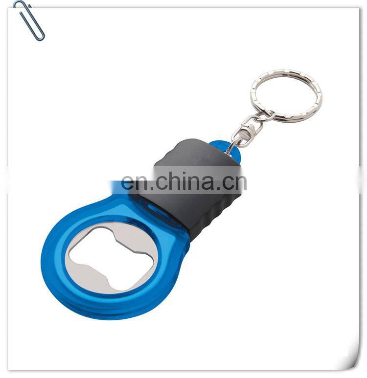 promotion bright idea bottle opener key led light keychain