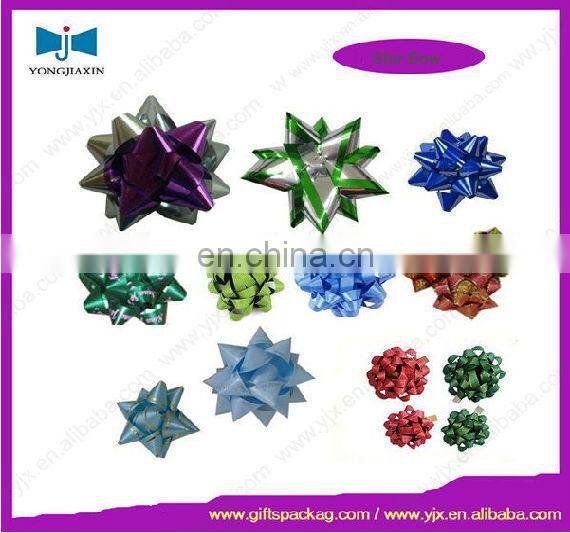 Metallic Gift Mini Star Bow