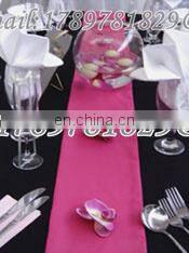satin bridal table runner