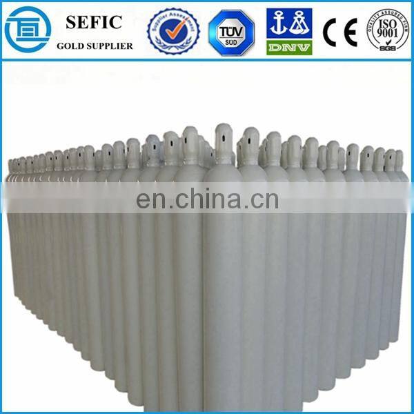 EN ISO9809-3 Seamless Steel Aluminum Alloy medical oxygen cylinder sizes