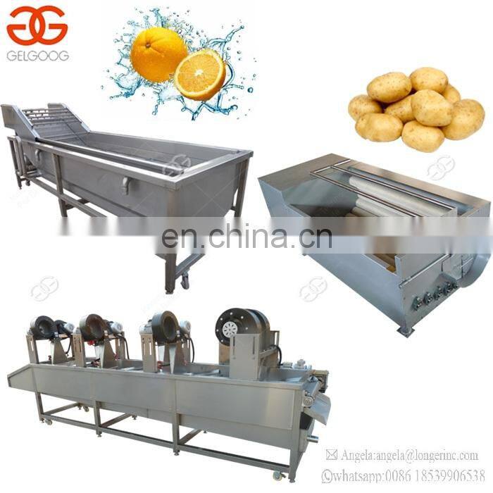 Factory Price Root Fresh Fruit Cherry Tomato Carrot Dates Cleaning Drying Washer Green Leafy Vegetable Washing Machine For Sale