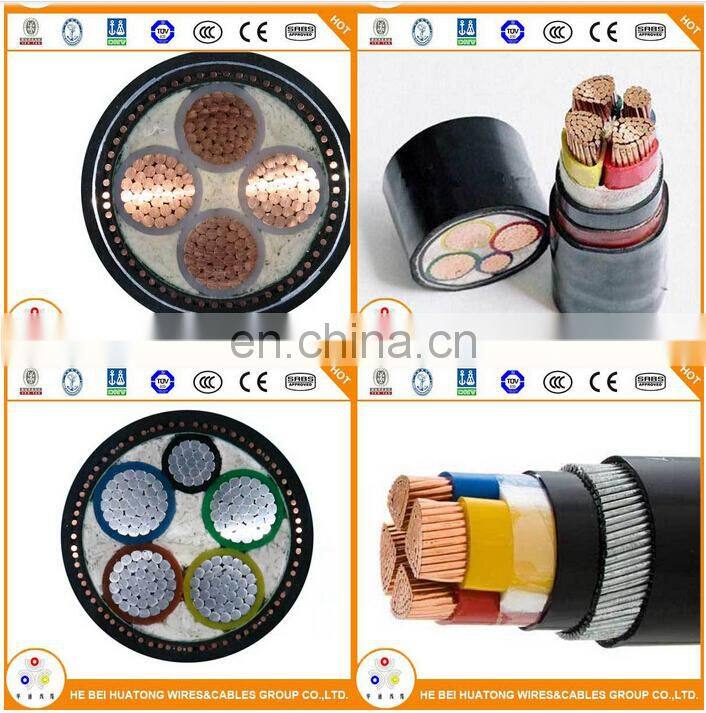 0.6/1kv underground electrical armoured cable 4 core power cable 50mm 70mm 95mm 120mm