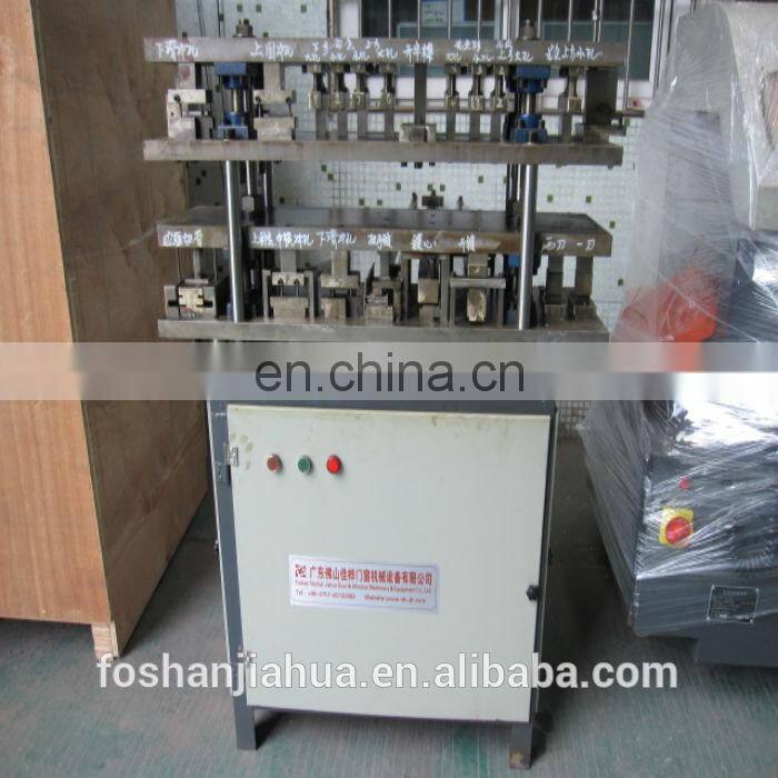Tow-head Water-slot Milling Machine for PVC MACHINE DOOR AND WINDOW/WATER SLOT MILLING MACHINE