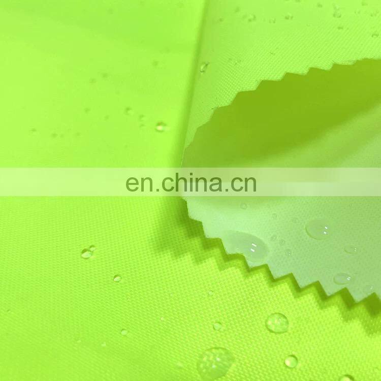 300D fluorescent color coated milky coated oxford fabric for Ski-wear/bag /tent fabric