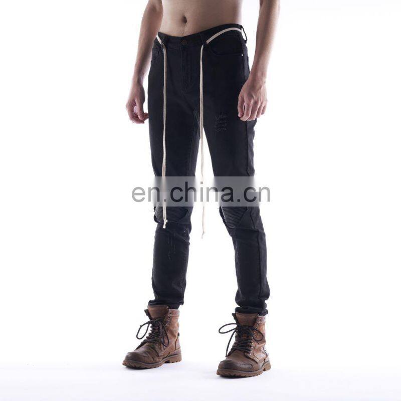 DiZNEW 2019 New Models Fashion Skinny Denim Trousers Men Apparel Jeans