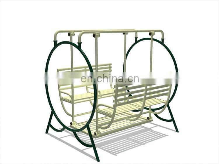 EU and USA standard swing chair for garden and villa using for outdoor gym equipment
