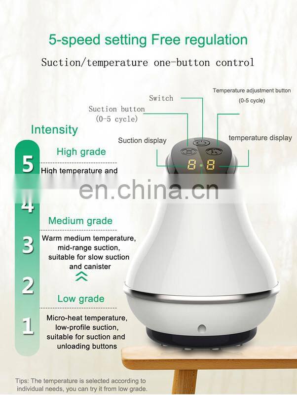 Cupping and scraping machine Electronic Meridian massager instrument of traditional chinese medicine