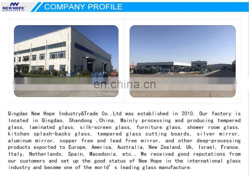 High quality glass candle plate round mirror candle holders for romantic decoration