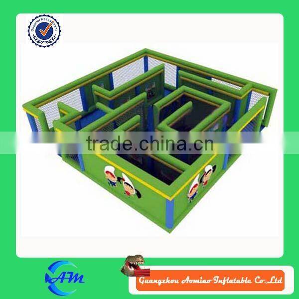 small size outdoor and indoor used inflatable maze for kids