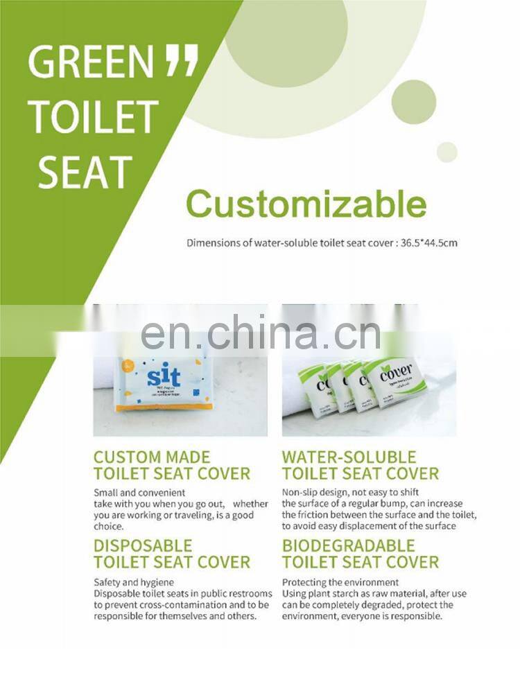 Suitable For Most Toilets Disposable Hygienic Toilet Seat Cover For Travel