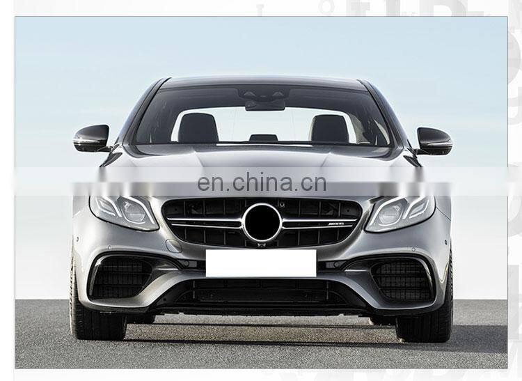 GBT drop shipping auto tuning parts body kits for mercedes e class e63 amg w213 facelift for amg body kit for e class w213 amg