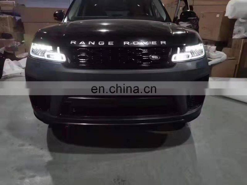 Runde Front Rear Bumper Fender Grille Headlight Exhaust For Land Rover RANGE ROVE SPORT SVR Body Kit Old Upgrade New