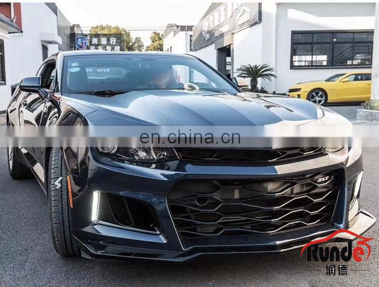 Runde Car Modification Accessories PP Material Front Rear Bumper Side Skirt Fender Suitable For Chevrolet Comero ZL1 1LE Body Kit