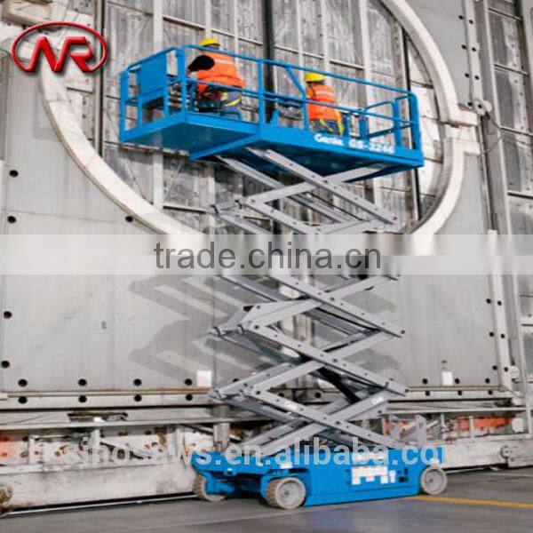 Self Propelled 8 M Scissor Lift And Skid Platform
