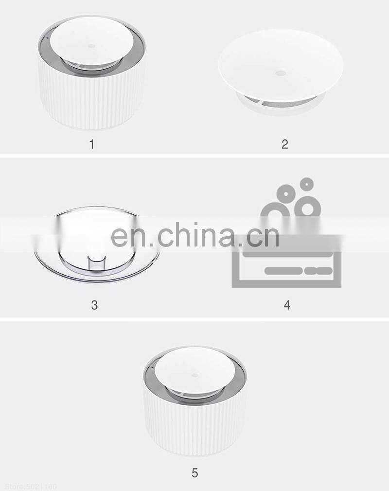 MI Xiaocheng cat cat dog intelligent water fountain 1.88L filter 360-degree open drinking tray animal 5 layer water fountain