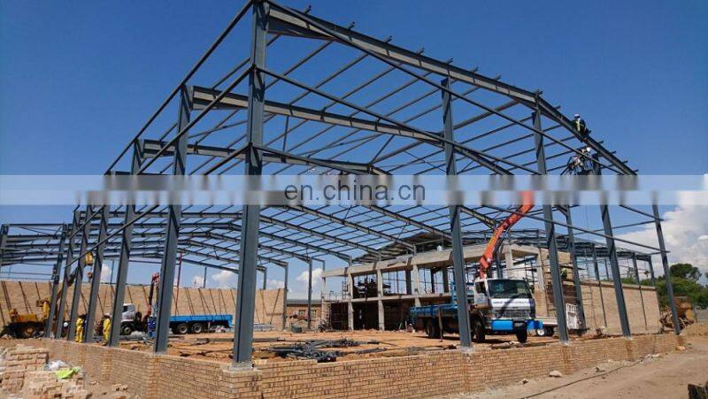 Cheap Quick Build Warehouse Steel Fabric Roof Shade Structures