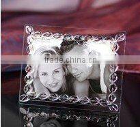 Beautiful Glass/Crystal Photo Frames for wedding souvenir