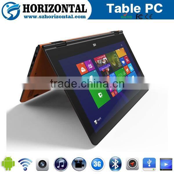 2016 Best Selling new hot 11.6'' android 4.4 and Win10 or Win8 dual boot tablet pc laptop