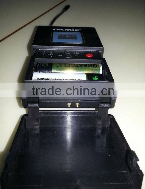 wireless microphone transmitter receiver/karaoke microphone wireless headset/outdoor wireless microphone