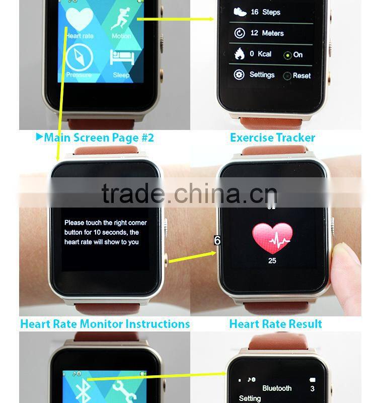 Waterproof Bluetooth Sports Health Care Fashionable Smart Watch